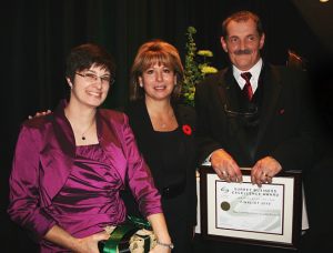 With Mayor Dianne Watts
